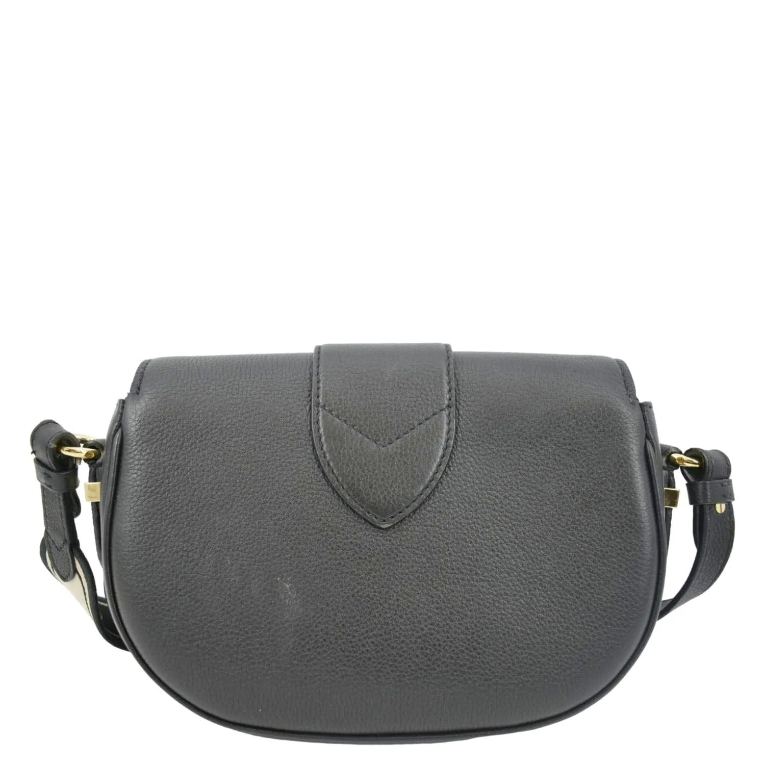 LOUIS VUITTON LV Pont 9 Soft MM Calfskin Leather Shoulder Bag Noir