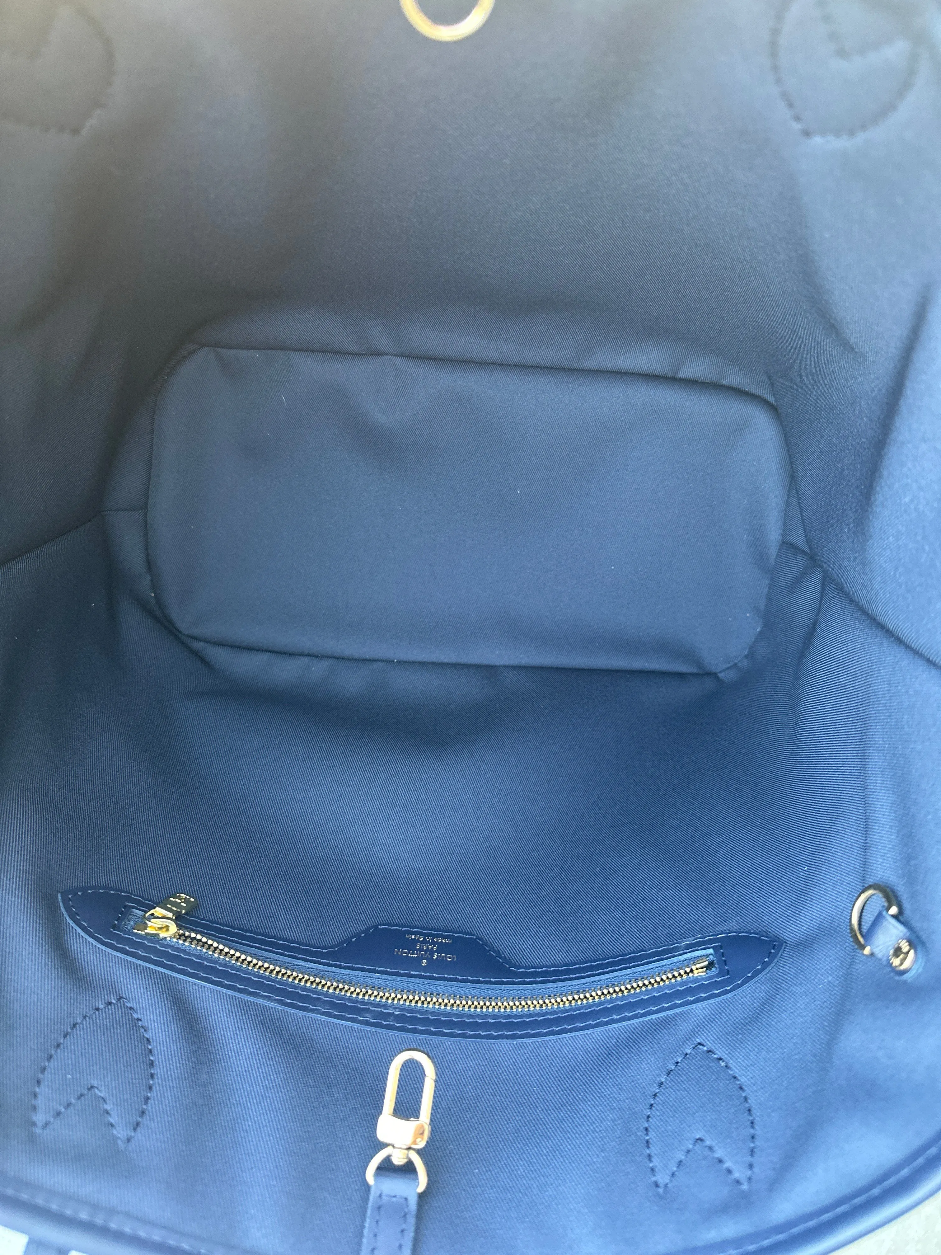 Louis Vuitton Monoglam Neverfull w/Pouch (R8C)