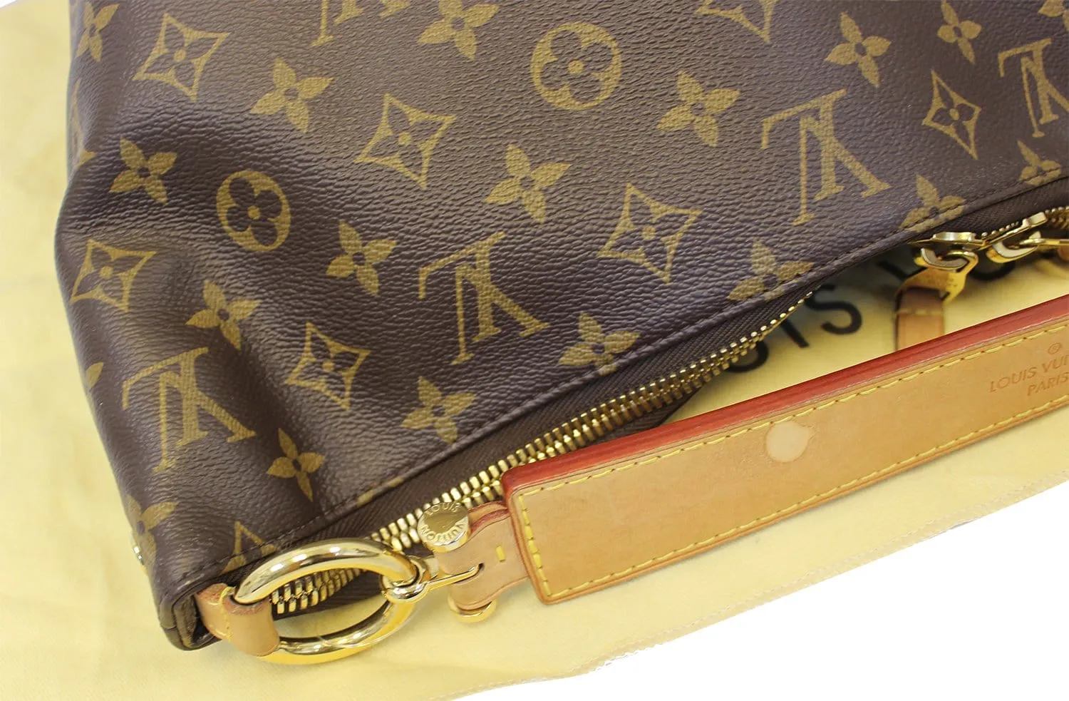 LOUIS VUITTON Monogram Canvas Sully MM Shoulder Bag