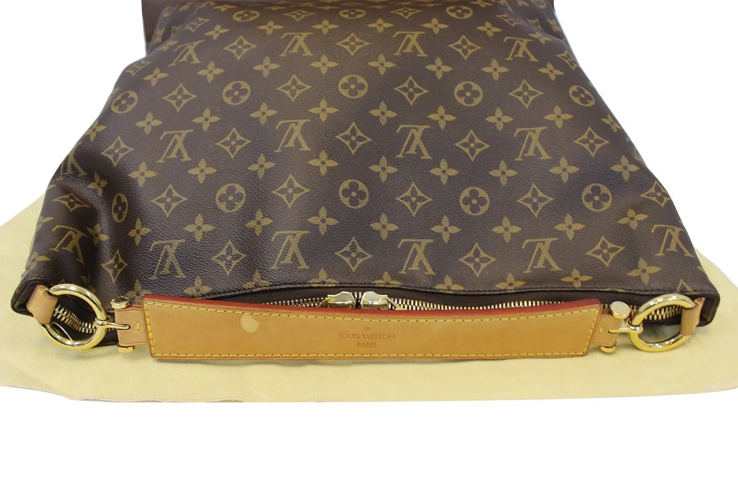 LOUIS VUITTON Monogram Canvas Sully MM Shoulder Bag