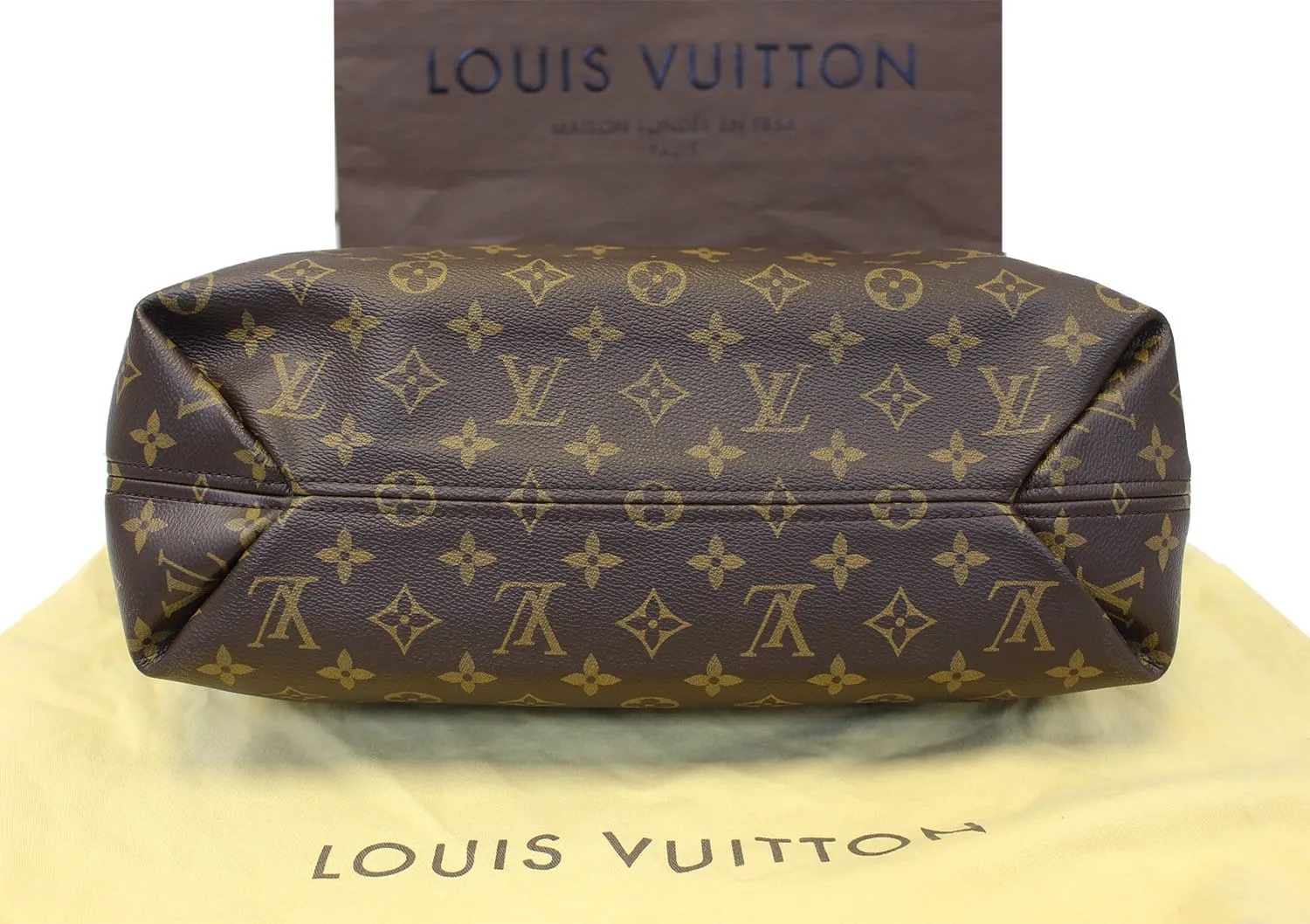 LOUIS VUITTON Monogram Canvas Sully MM Shoulder Bag