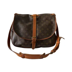 Louis Vuitton Monogram Saumur 35