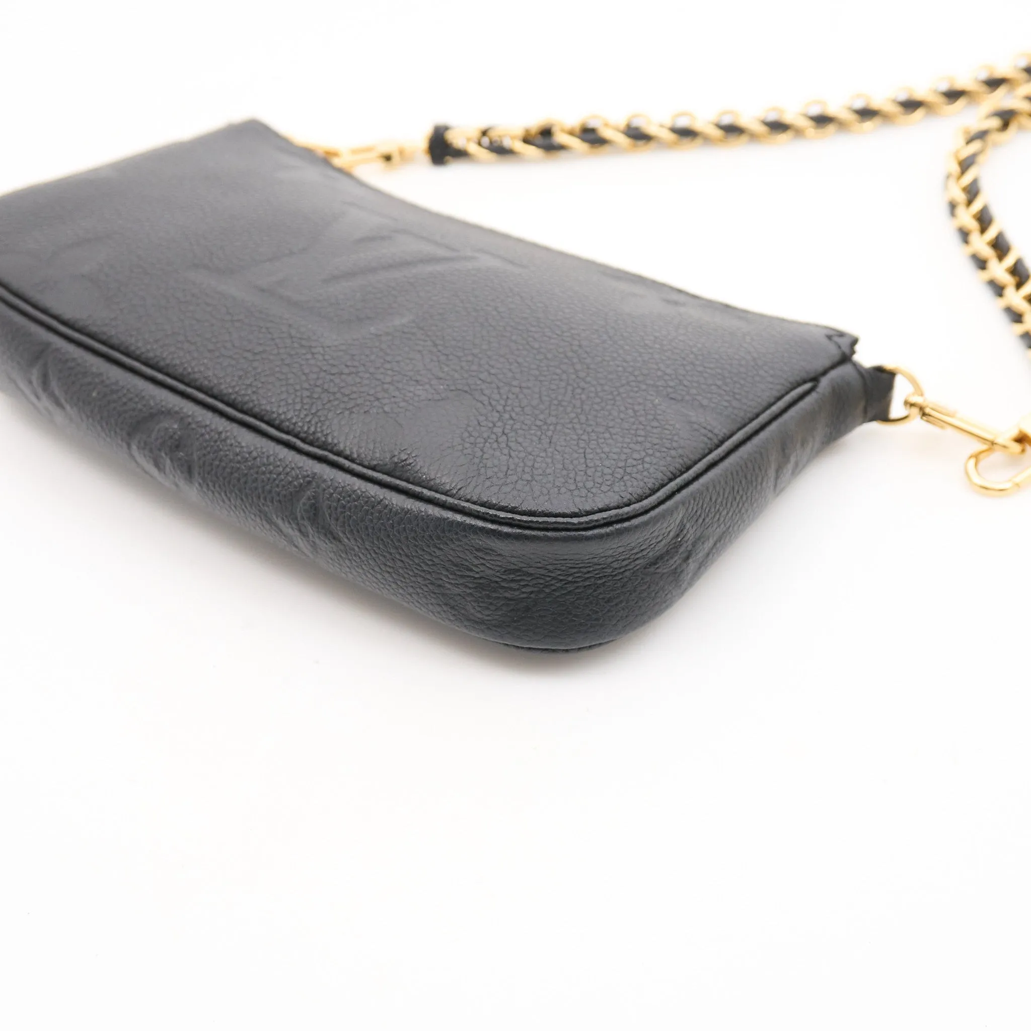 Louis Vuitton Multi Pochette Crossbody Bag Black