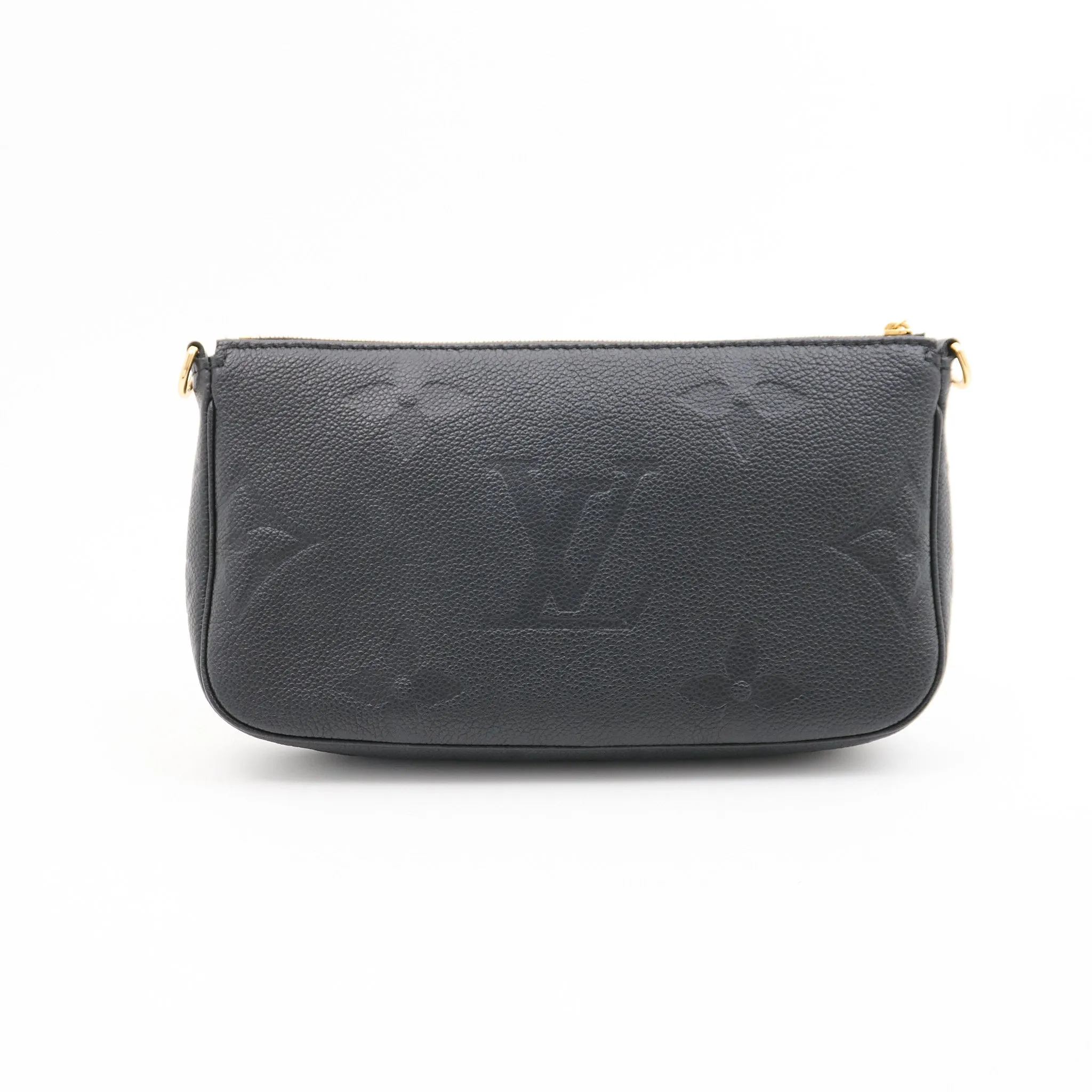 Louis Vuitton Multi Pochette Crossbody Bag Black