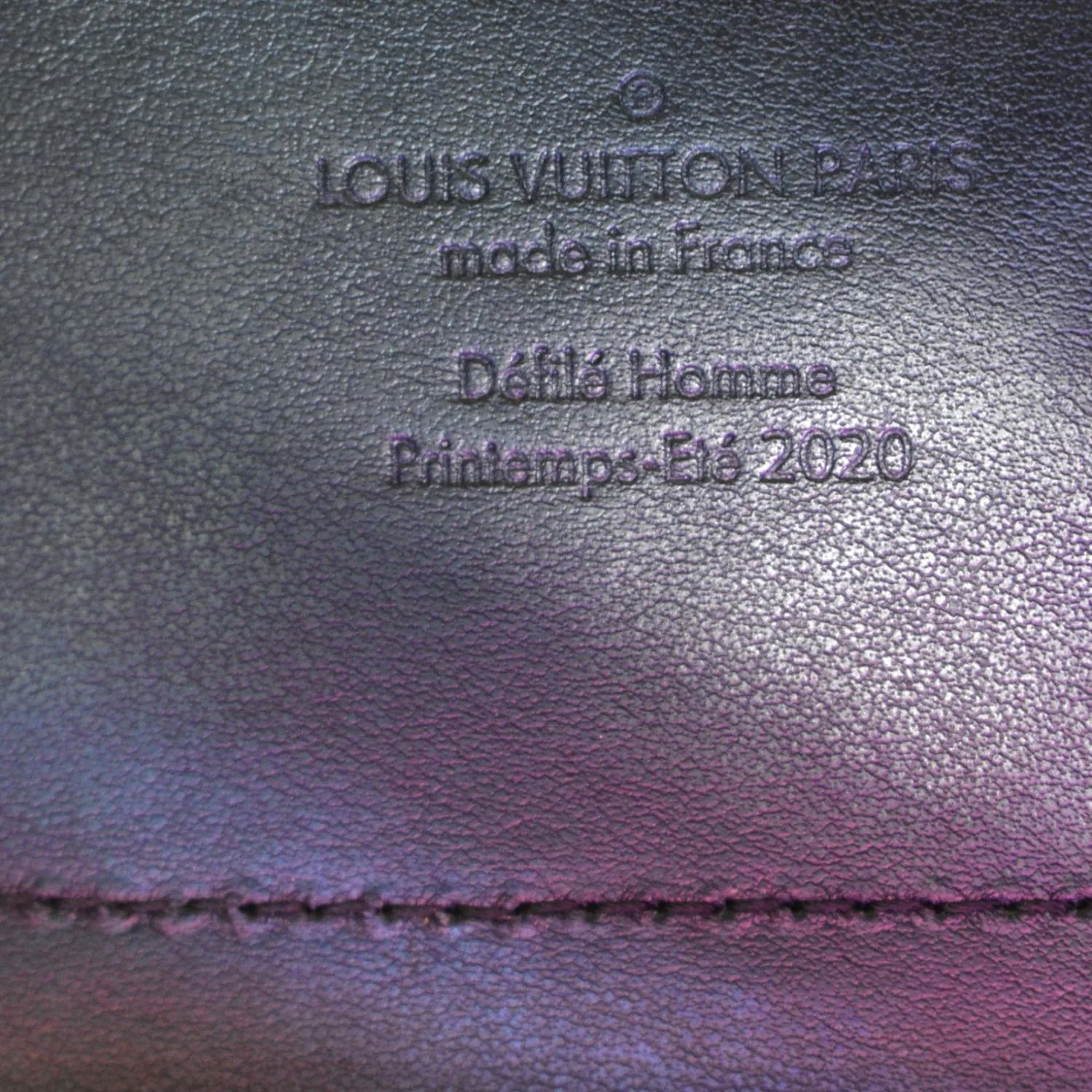 LOUIS VUITTON Soft Trunk Monogram Prism Shoulder Bag Black