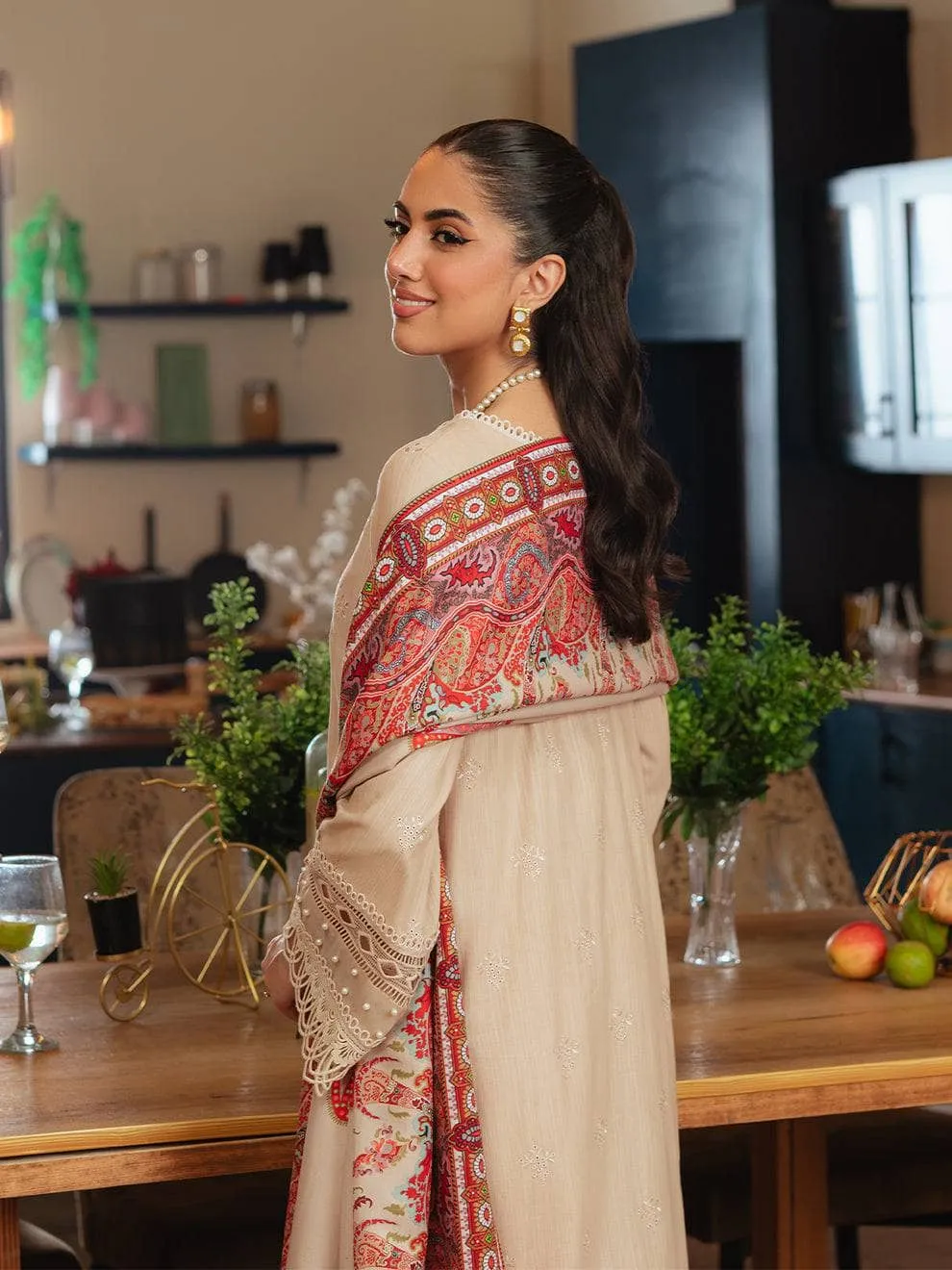 Mahnur Khaddar Silk Wool Shawls
