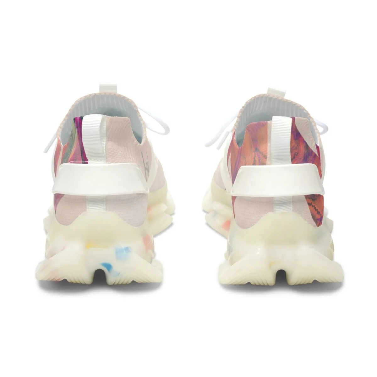 Mango Tango Cream Mesh Sneakers
