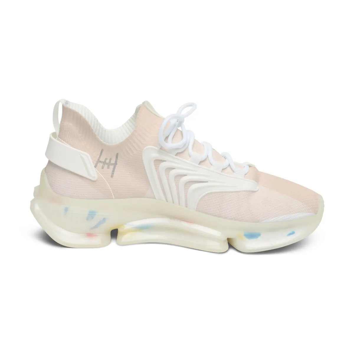 Mango Tango Cream Mesh Sneakers