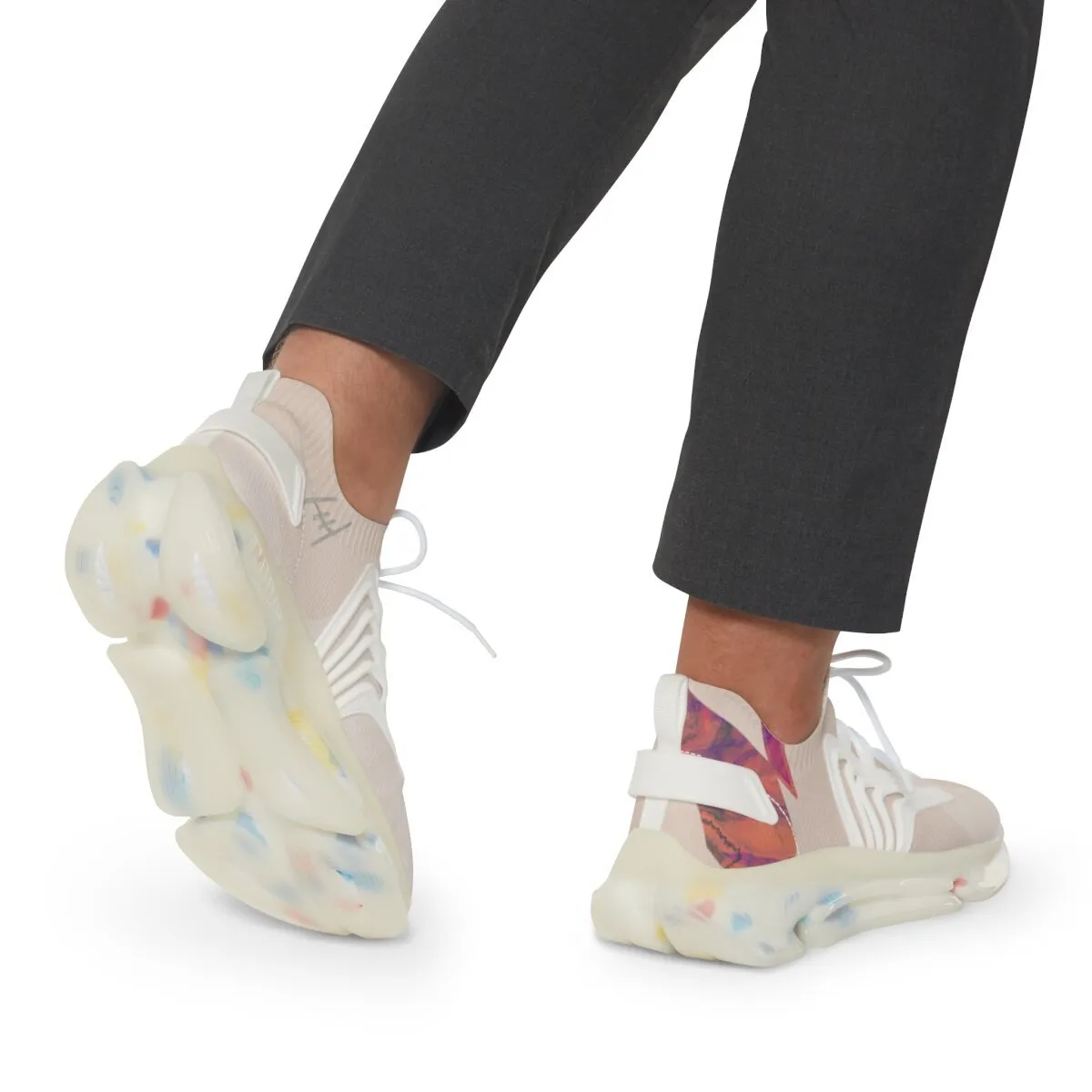 Mango Tango Mesh Sneakers