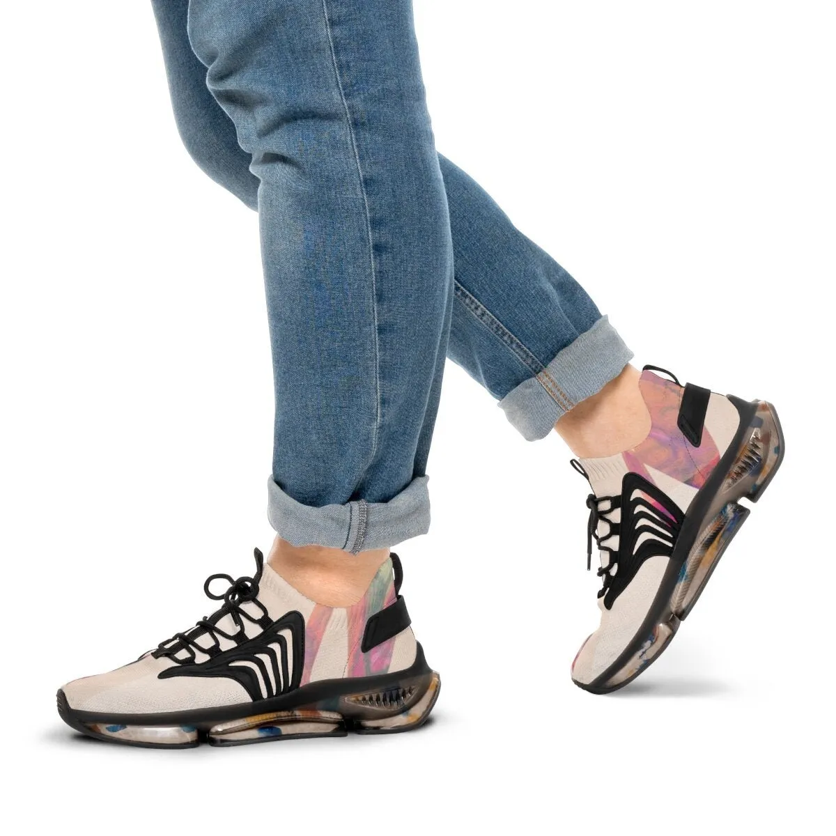 Mango Tango Mesh Sneakers
