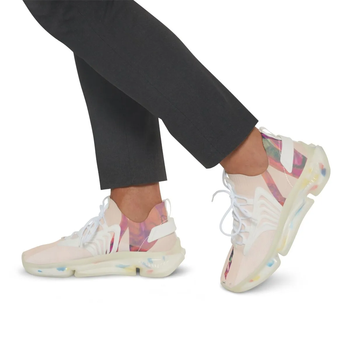 Mango Tango Mesh Sneakers