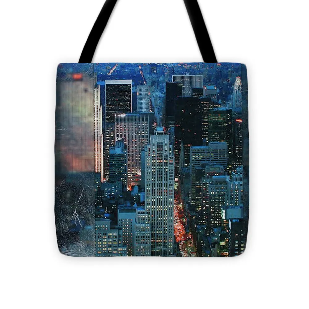 Manhattan At Night - Tote Bag