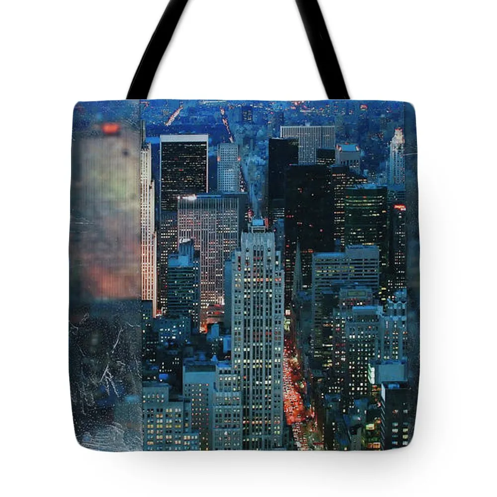 Manhattan At Night - Tote Bag
