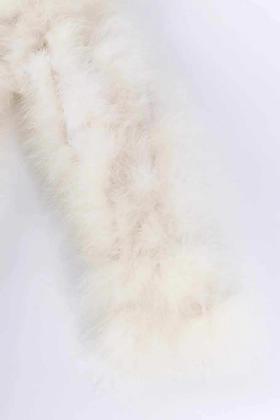 Marabou Feather Coat