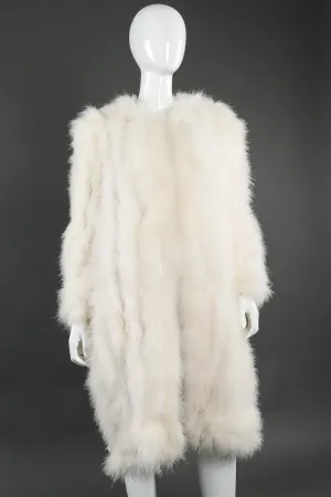 Marabou Feather Coat