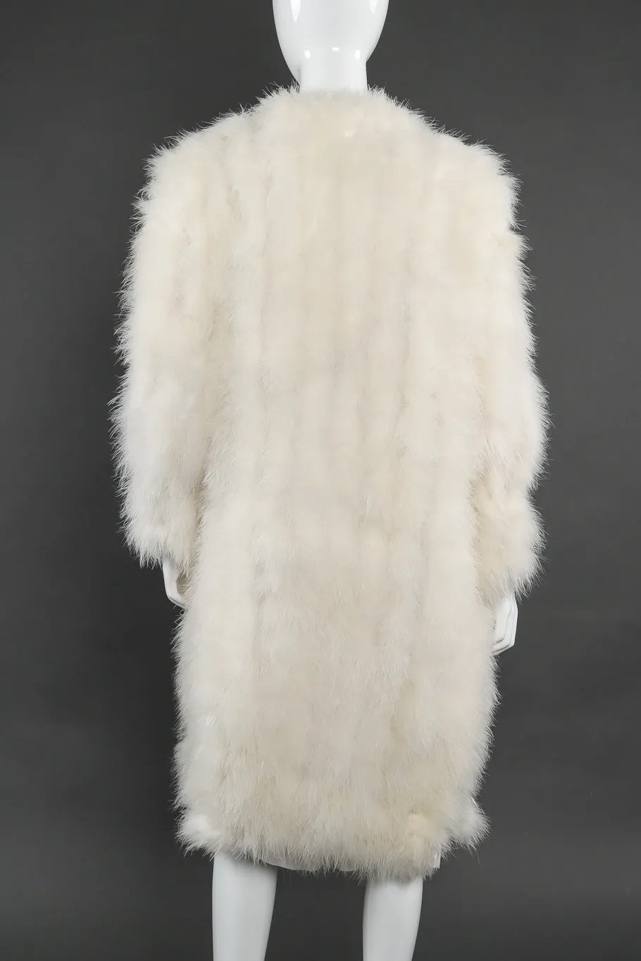 Marabou Feather Coat