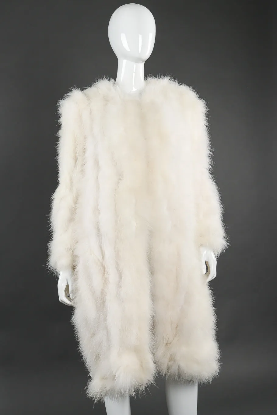 Marabou Feather Coat