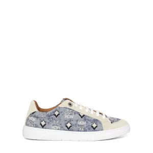 MCM Women's Terrain Lo Sneakers in Vintage Jacquard Monogram