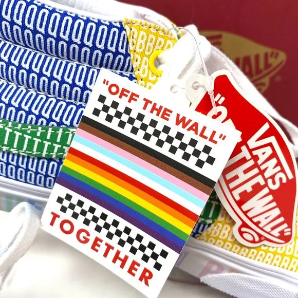 💖MEGA SALE💖VANS PRIDE LGBTQ  Authentic Men’s Sneakers VN0A3WM33WJ Sk8-Mid