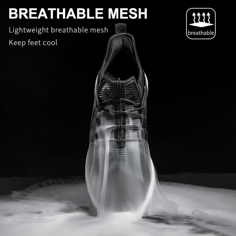 Men Running Shoes Lightweight Breathable Mesh