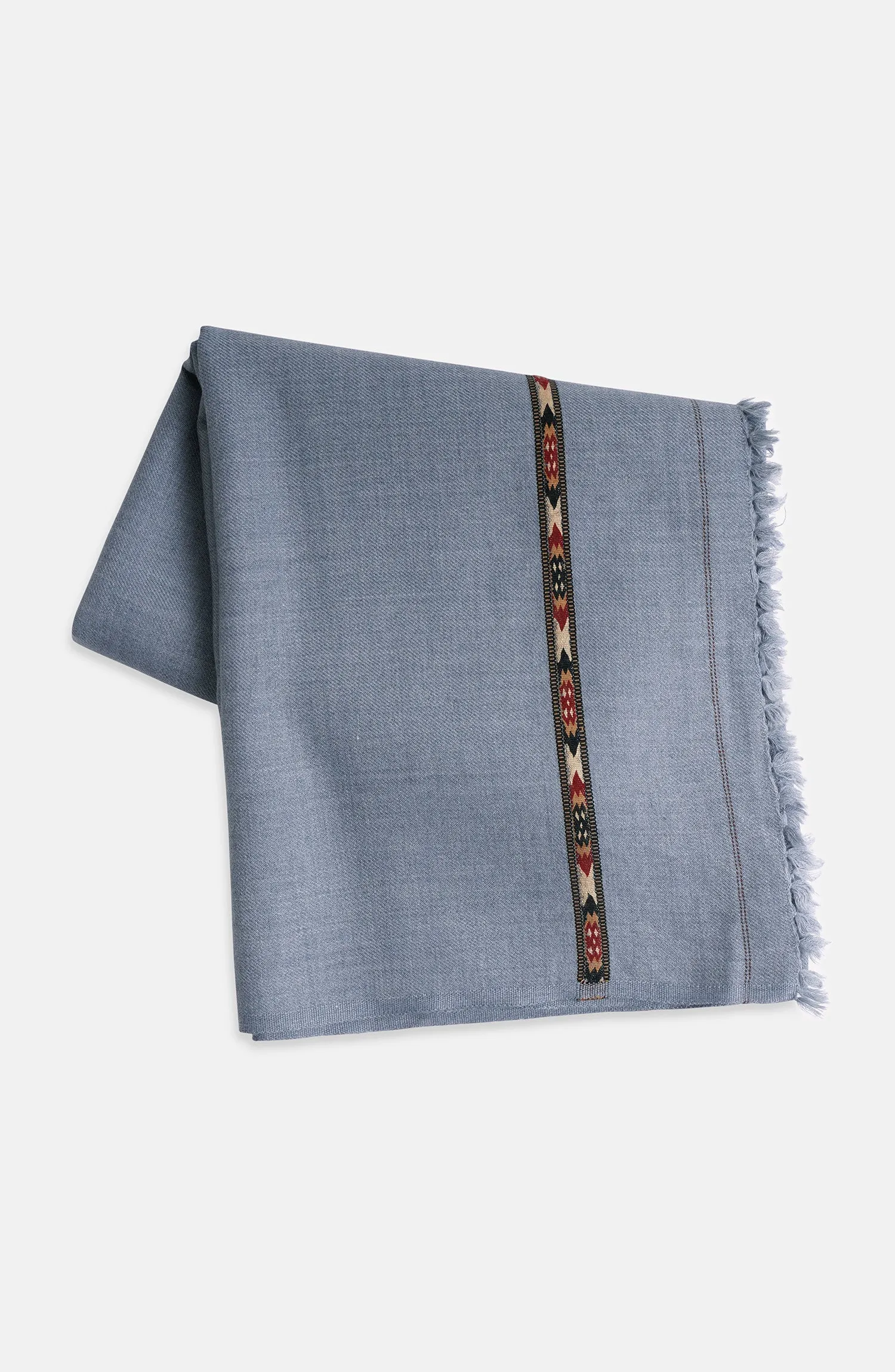 Mens 100% Wool Shawl
