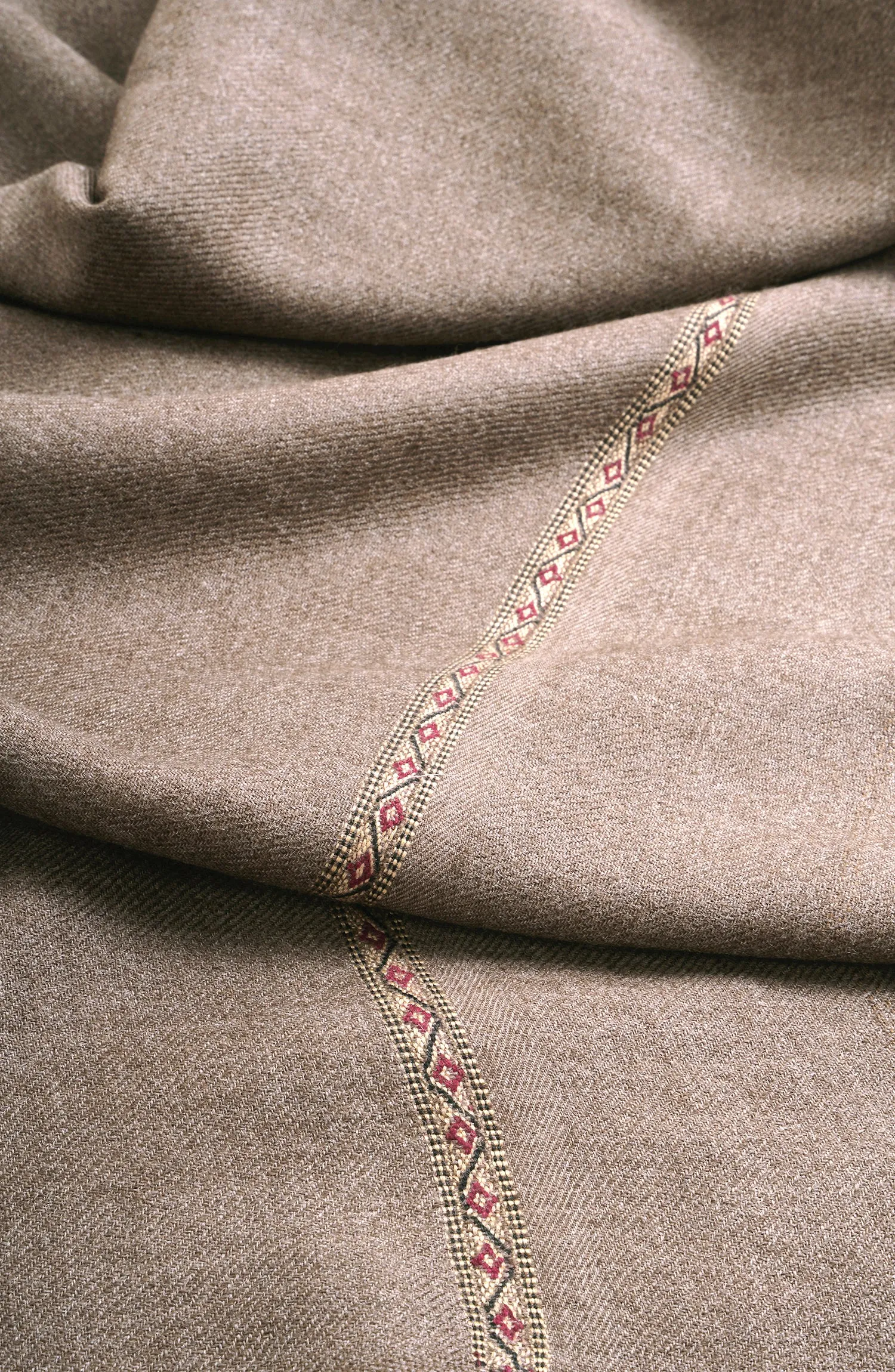 Mens 100% Wool Shawl