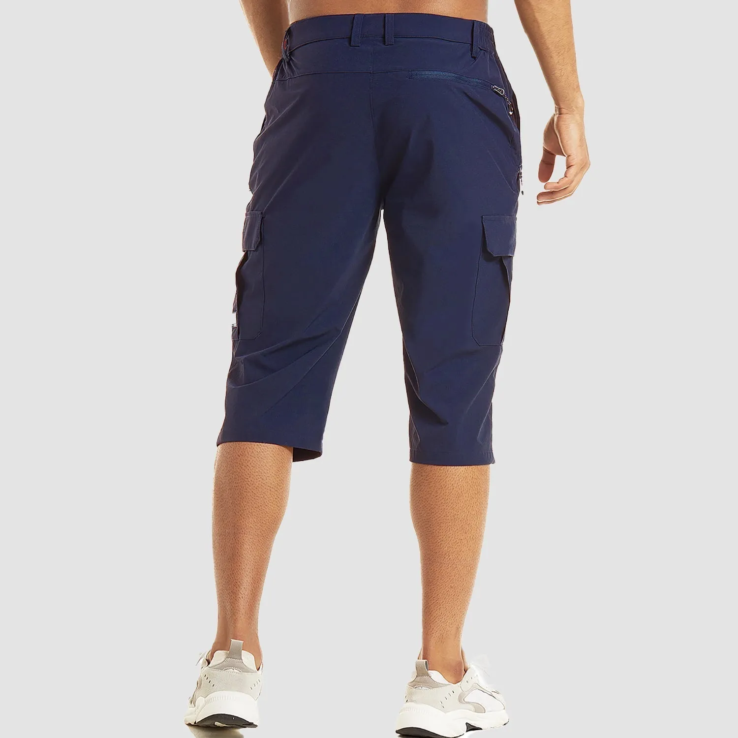 Men's Quick-Drying Cargo Shorts - Breathable Fabric, Multiple Pockets