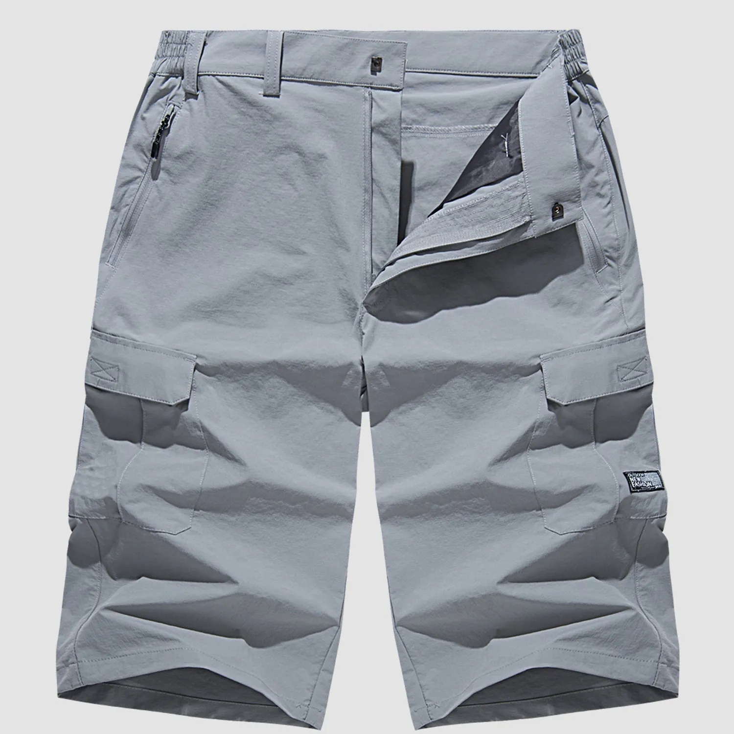 Men's Quick-Drying Cargo Shorts - Breathable Fabric, Multiple Pockets