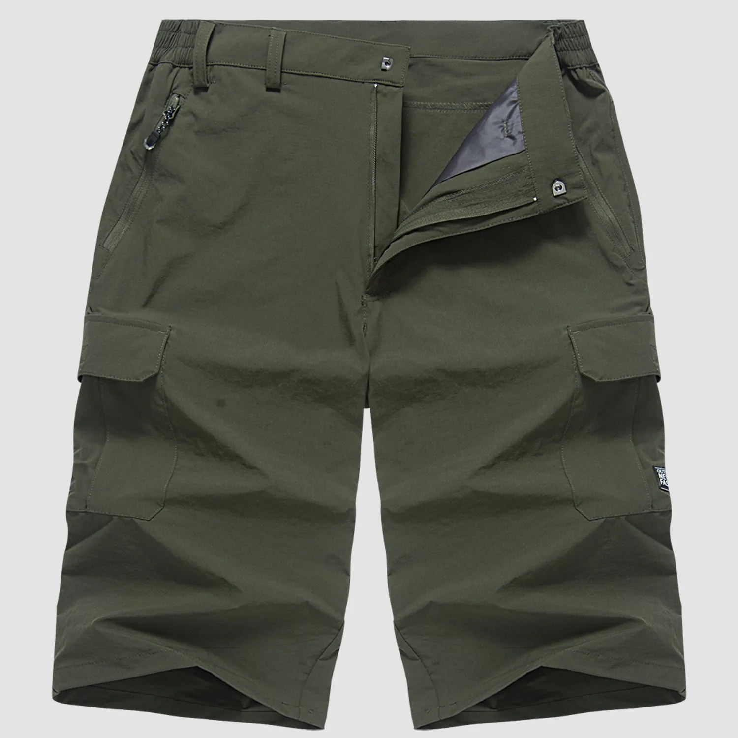 Men's Quick-Drying Cargo Shorts - Breathable Fabric, Multiple Pockets