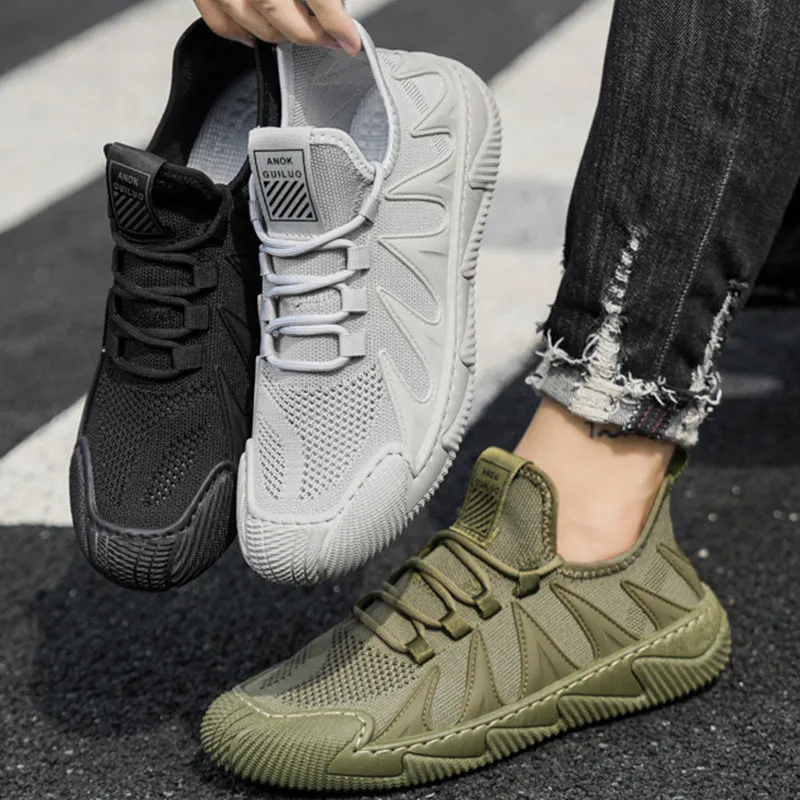 Mesh Men Running Shoes Outdoor Breathable Men Walking Shoes