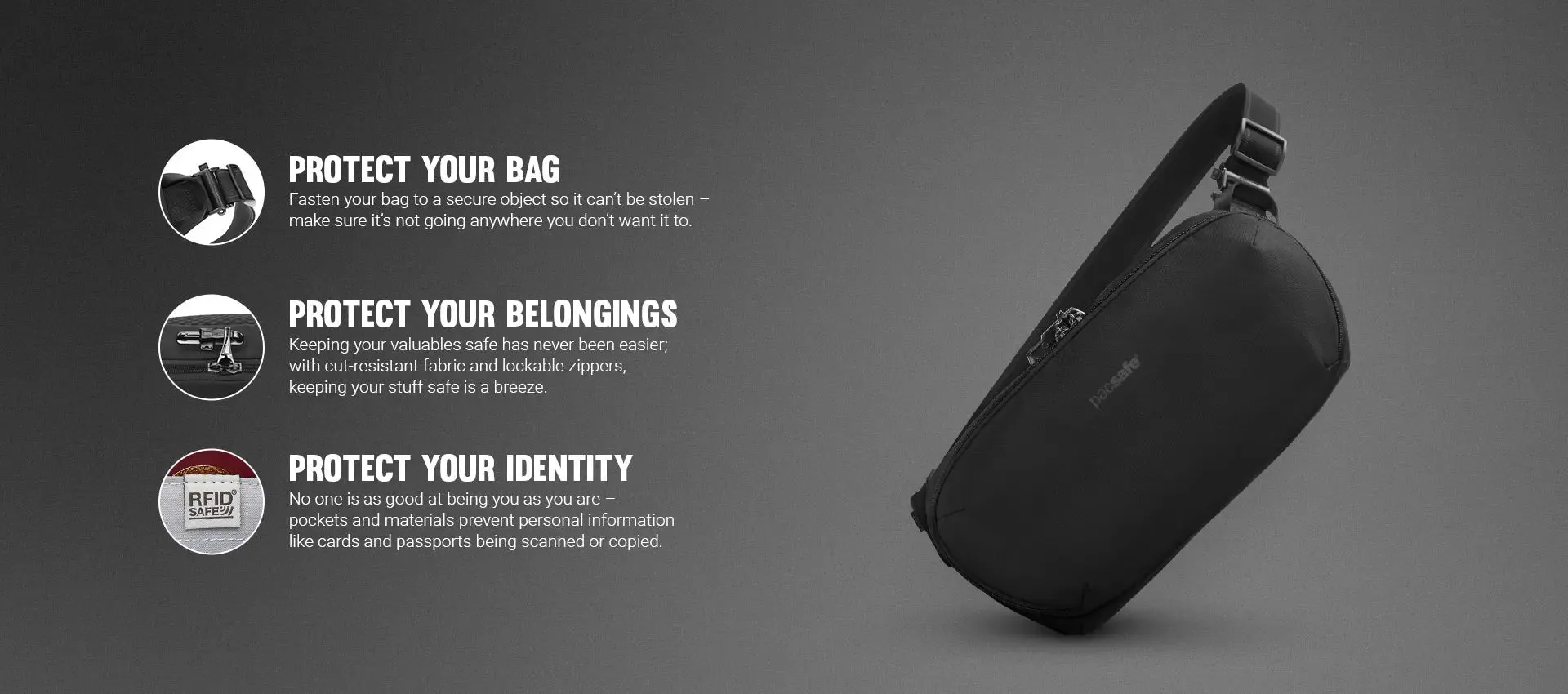 Metrosafe X Anti-Theft Urban Sling