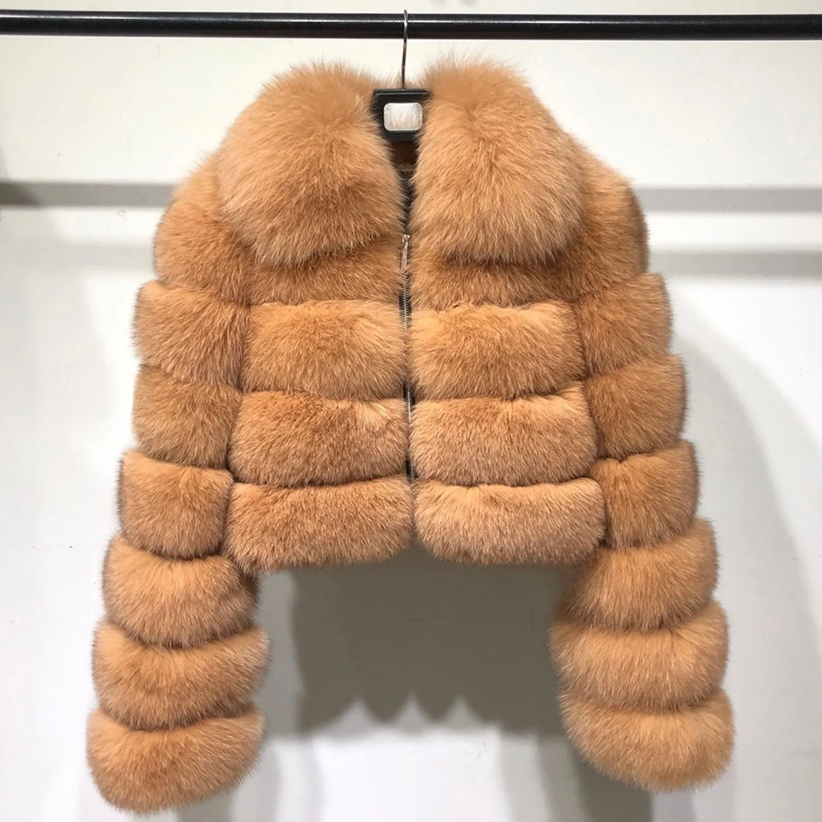 Mia™ | Zipped Mini Coat