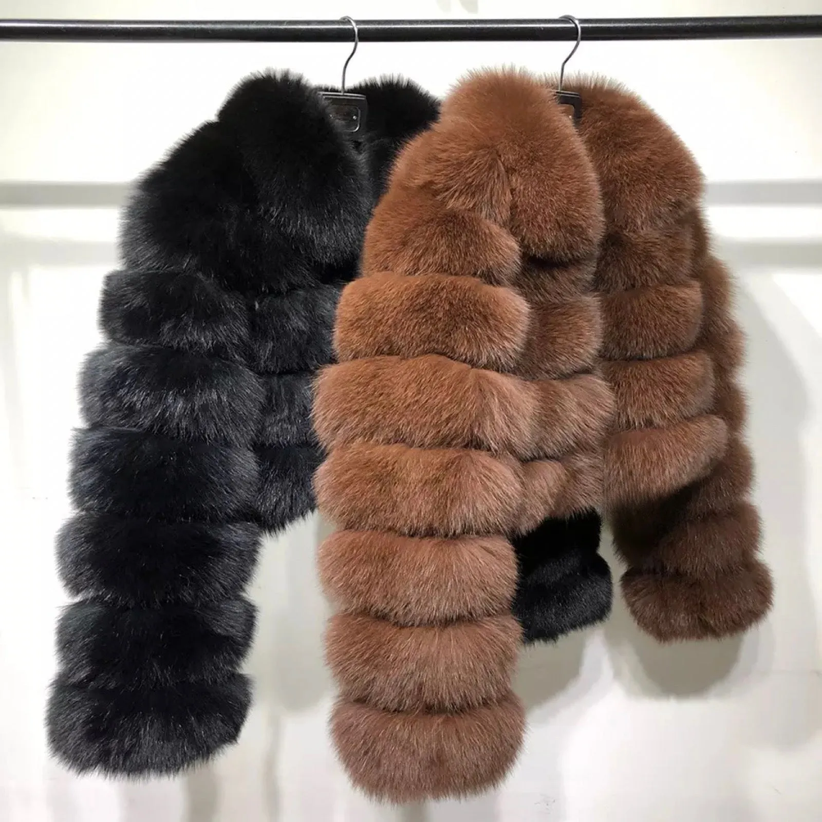 Mia™ | Zipped Mini Coat