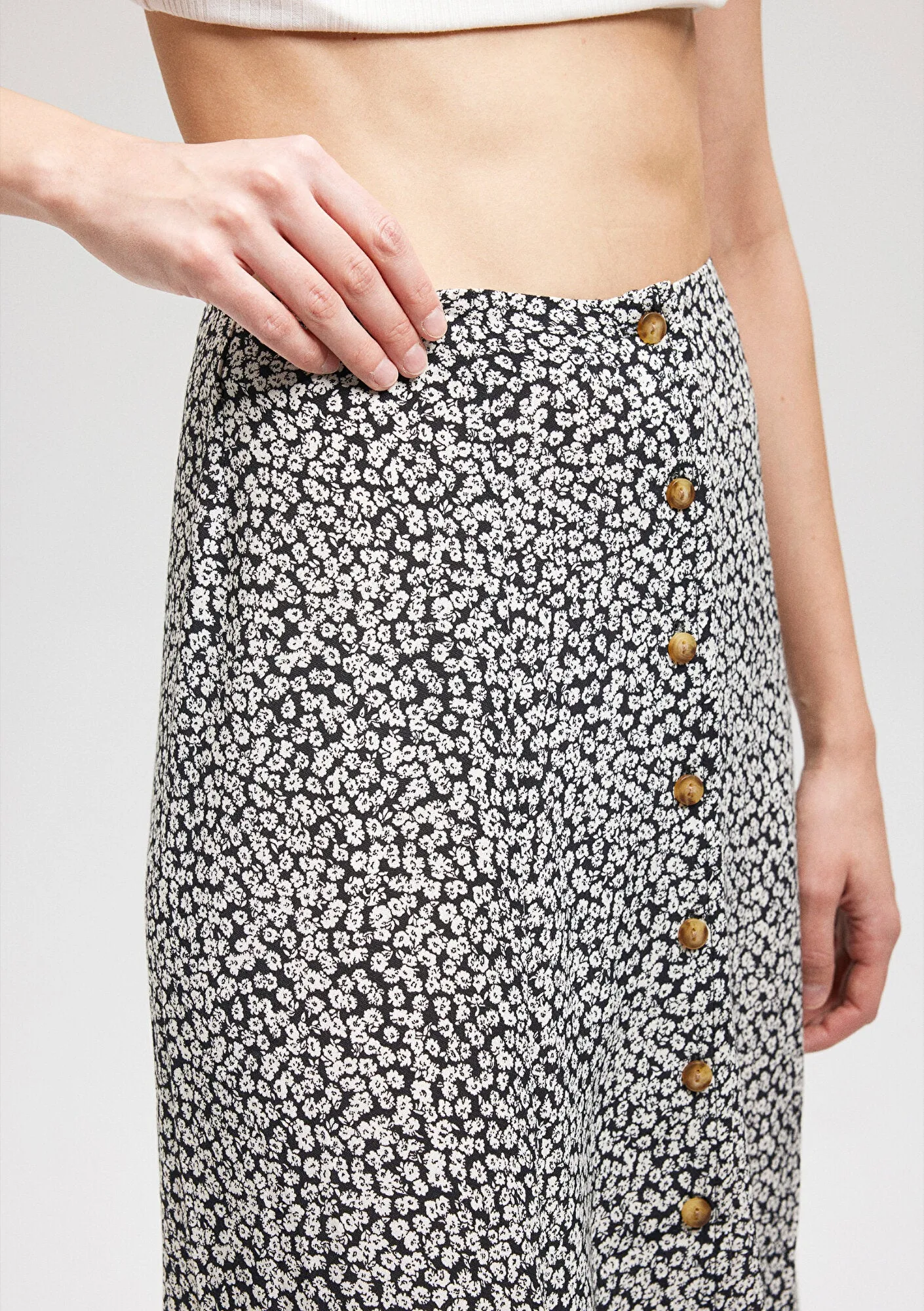 Mini Daisy Printed Skirt