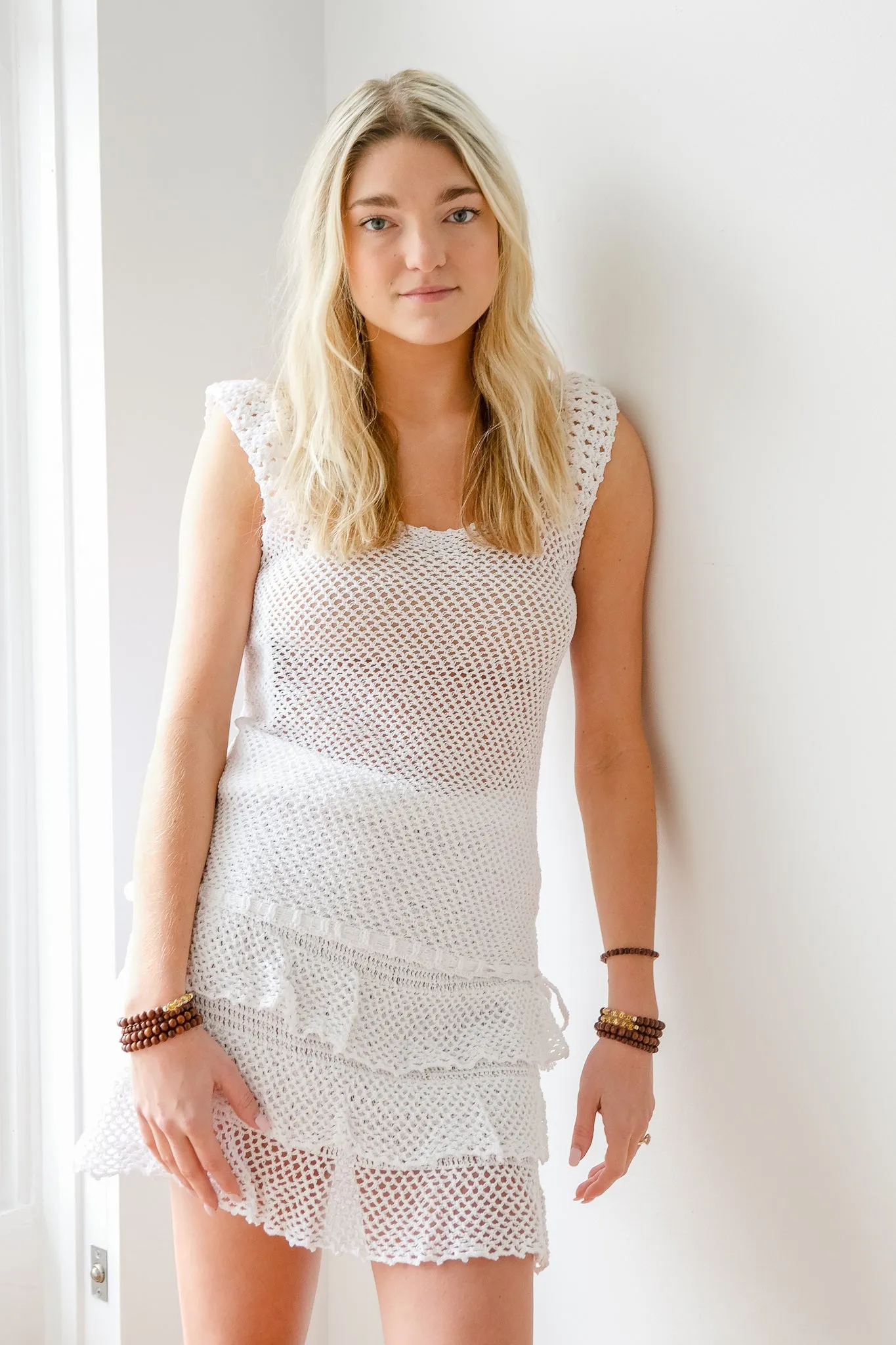 Mini-Mini Skirt in White
