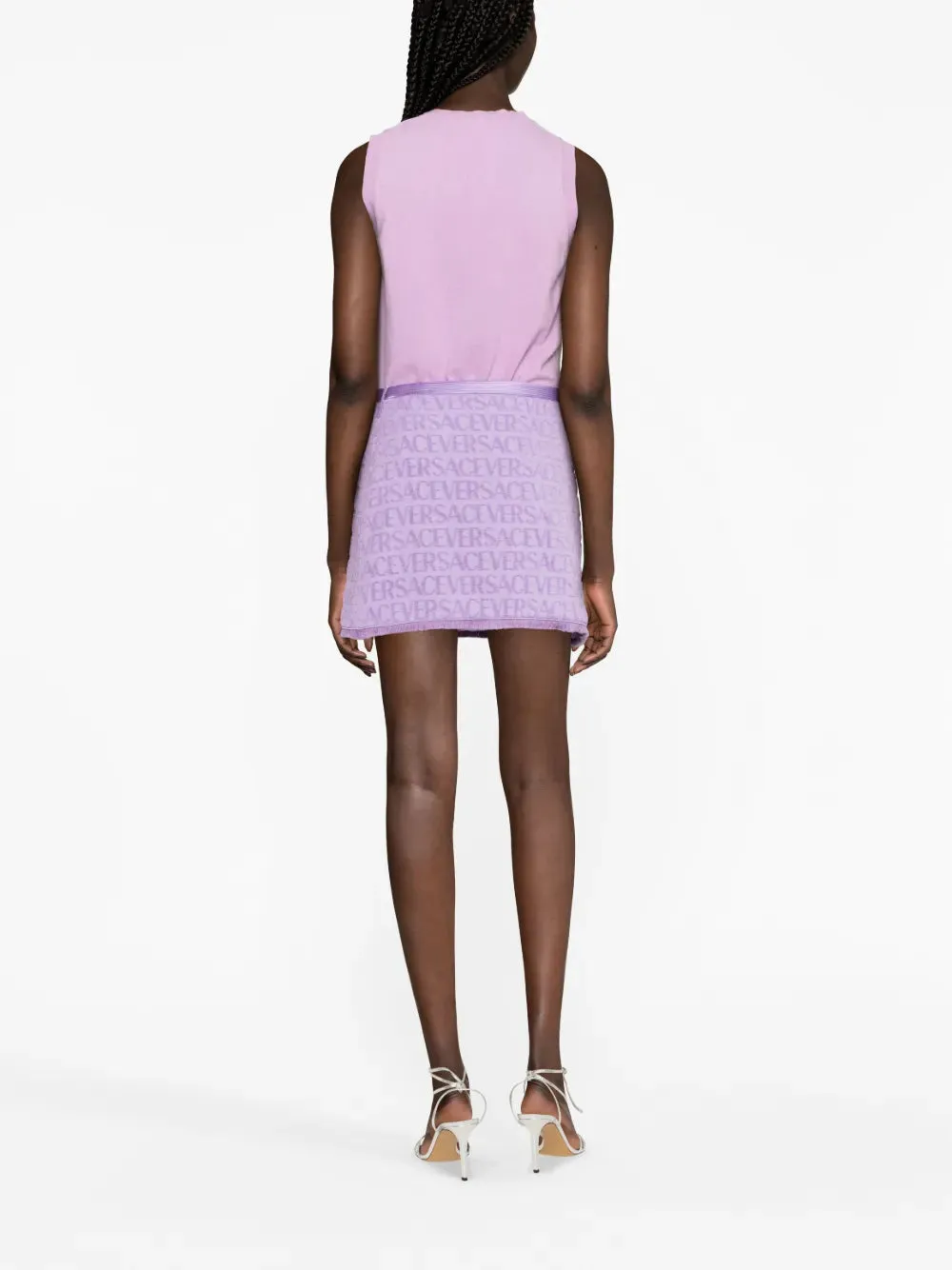 Mini Skirt Allover Violet