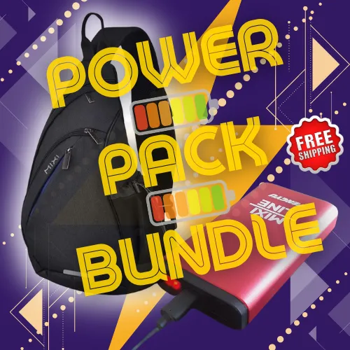 Mixi Sling Backpack with USB Port