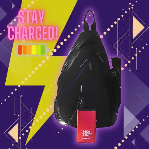 Mixi Sling Backpack with USB Port