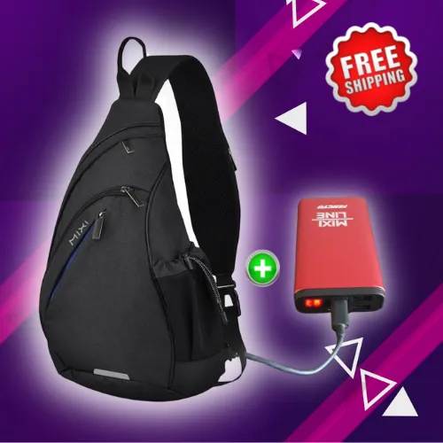 Mixi Sling Backpack with USB Port