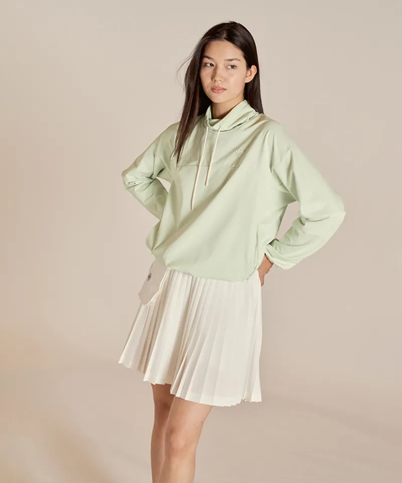 Monday Flow Pocket Pleated Skirt - White