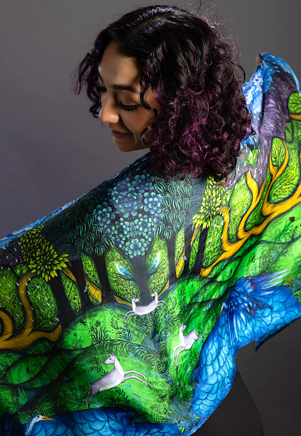 Monsoon Silk Shawl
