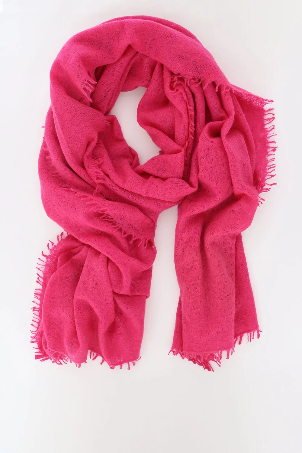Mouleta shawl 1502-810 fuchsia