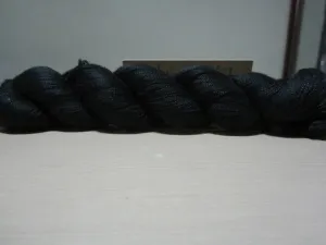 Mulberry Silk Yarn 900M/100Gr - Black