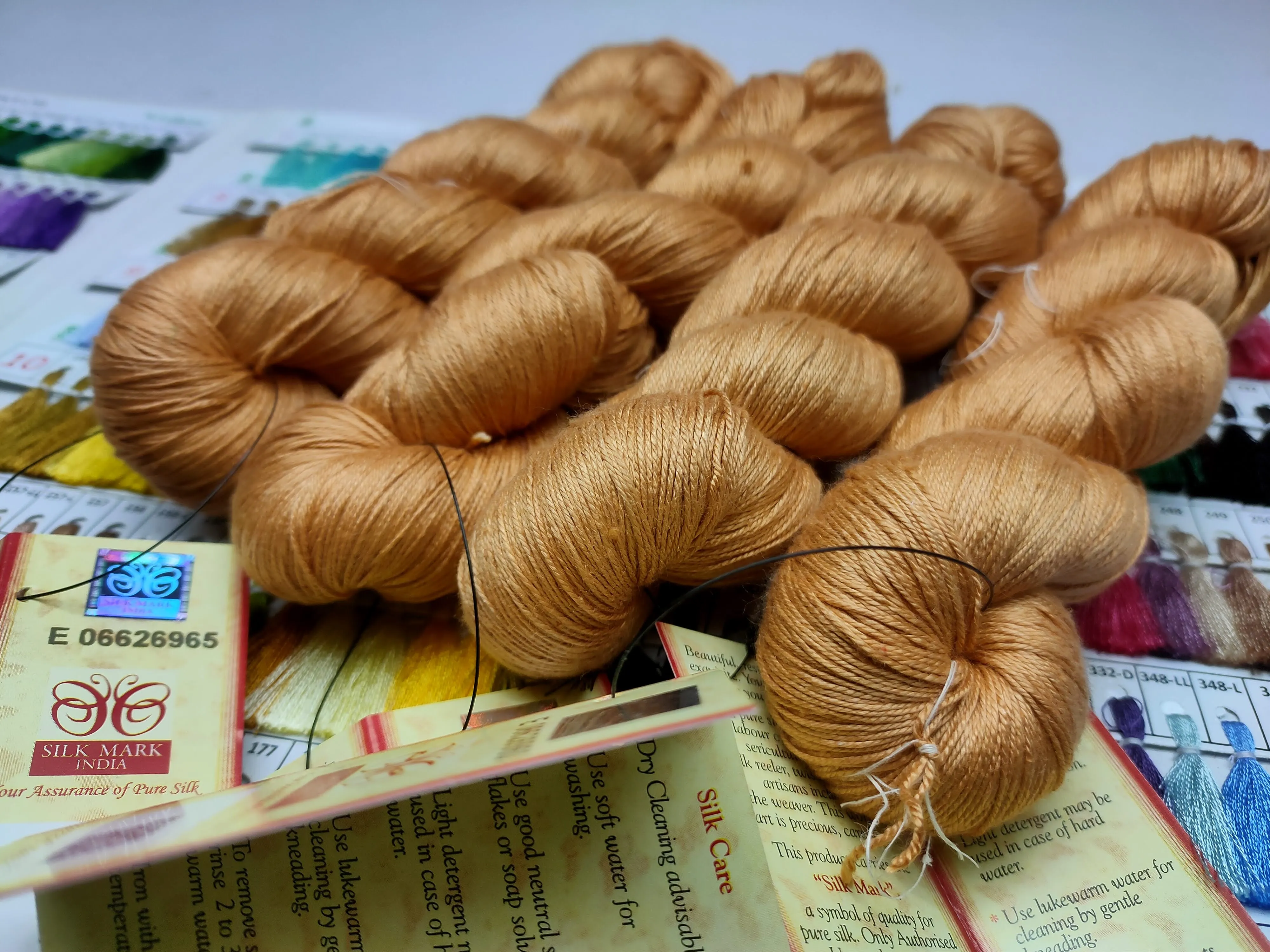 Mulberry Yarn 600M/100Gram Jaggery