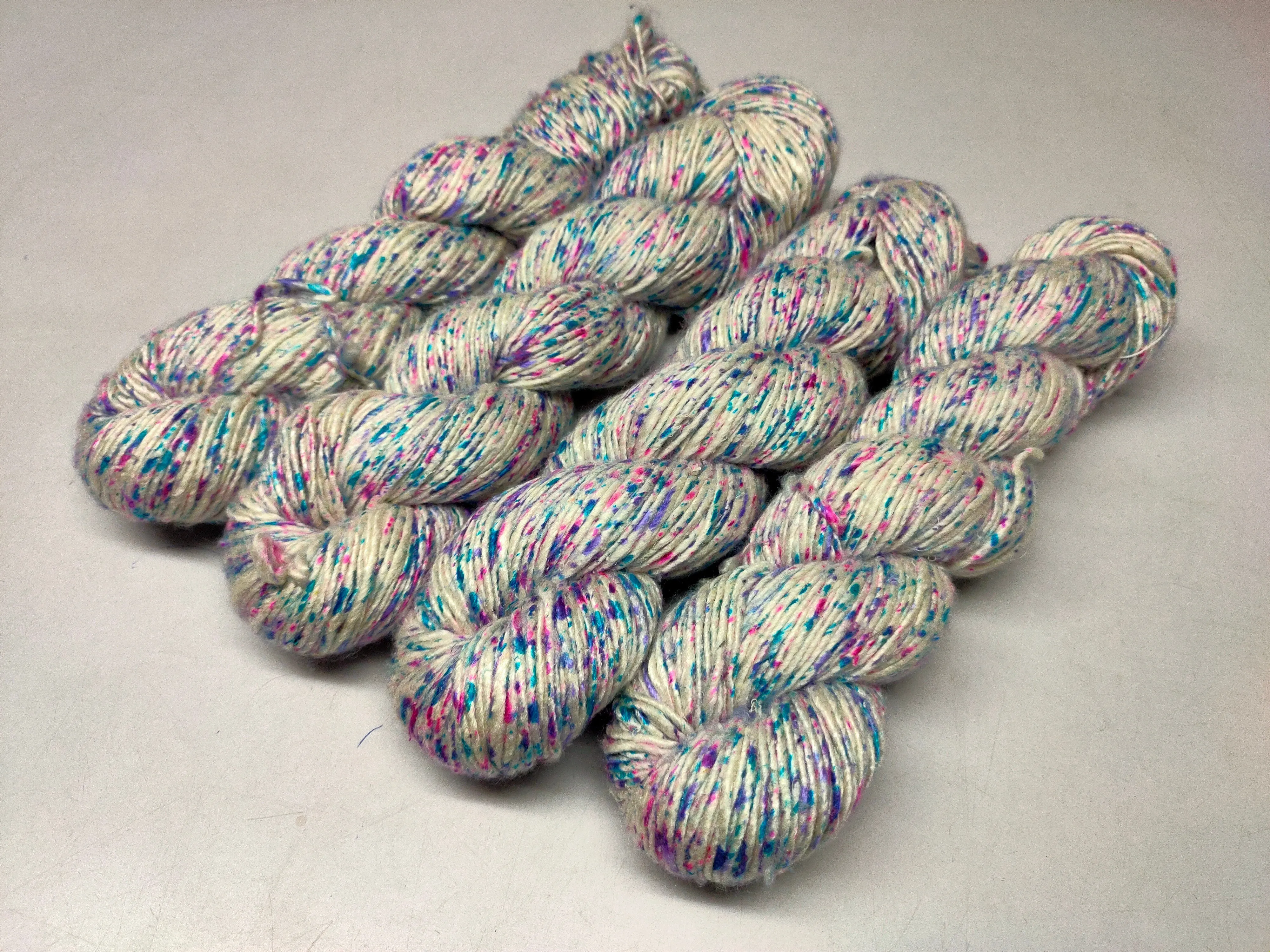 Mulberry Yarn Short Fiber - Blue Haze