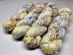 Mulberry Yarn Short Fiber - Choco Mango
