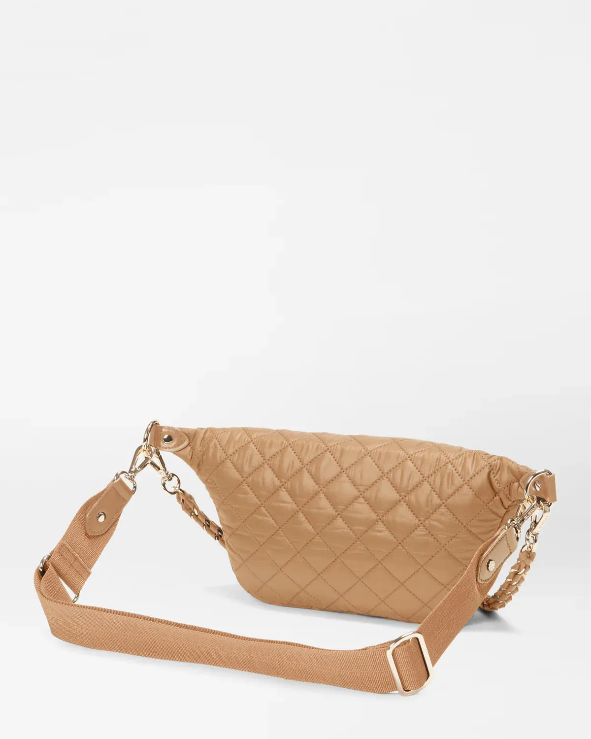 MZ Wallace - Small Crosby Crossbody Sling (Caramel)
