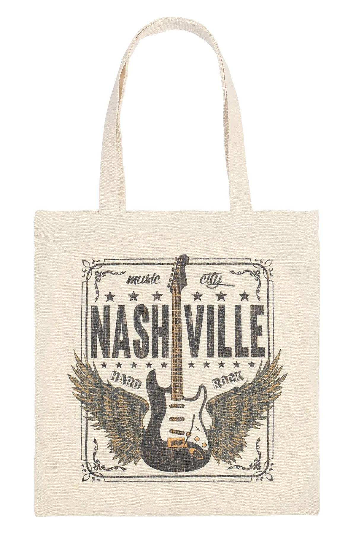 NASHVILLE MINIMALIST PRINT TOTE BAG