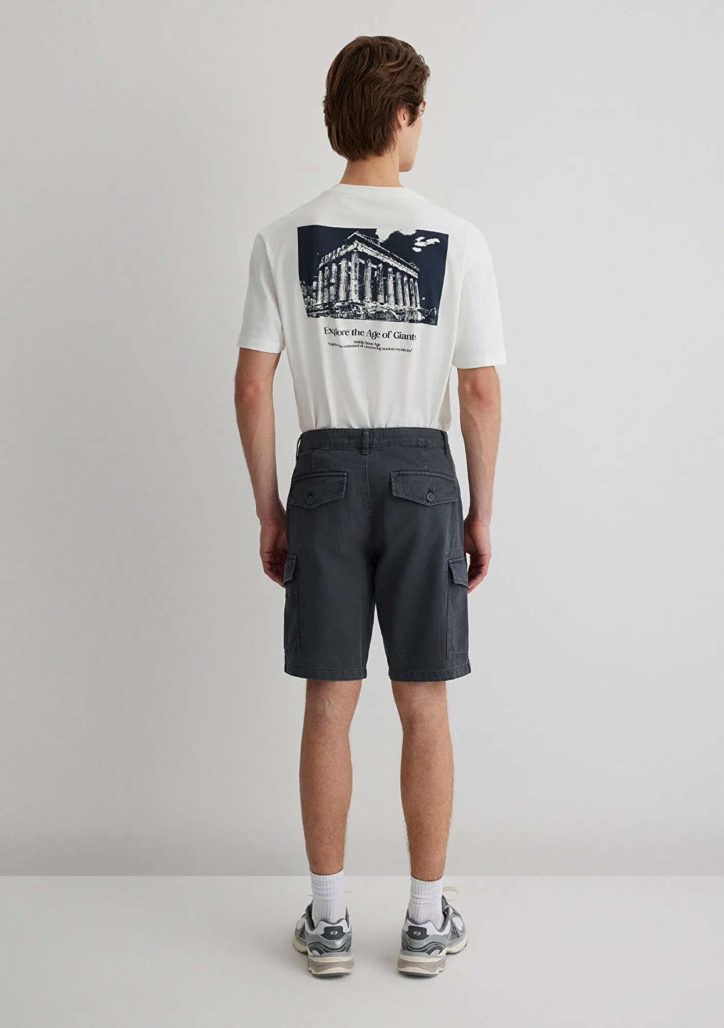 Navy Cargo Shorts