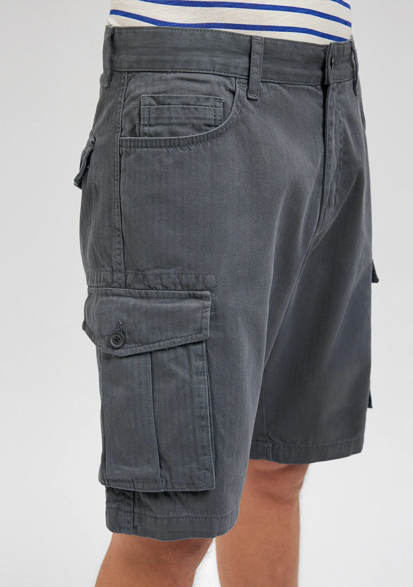 Navy Cargo Shorts
